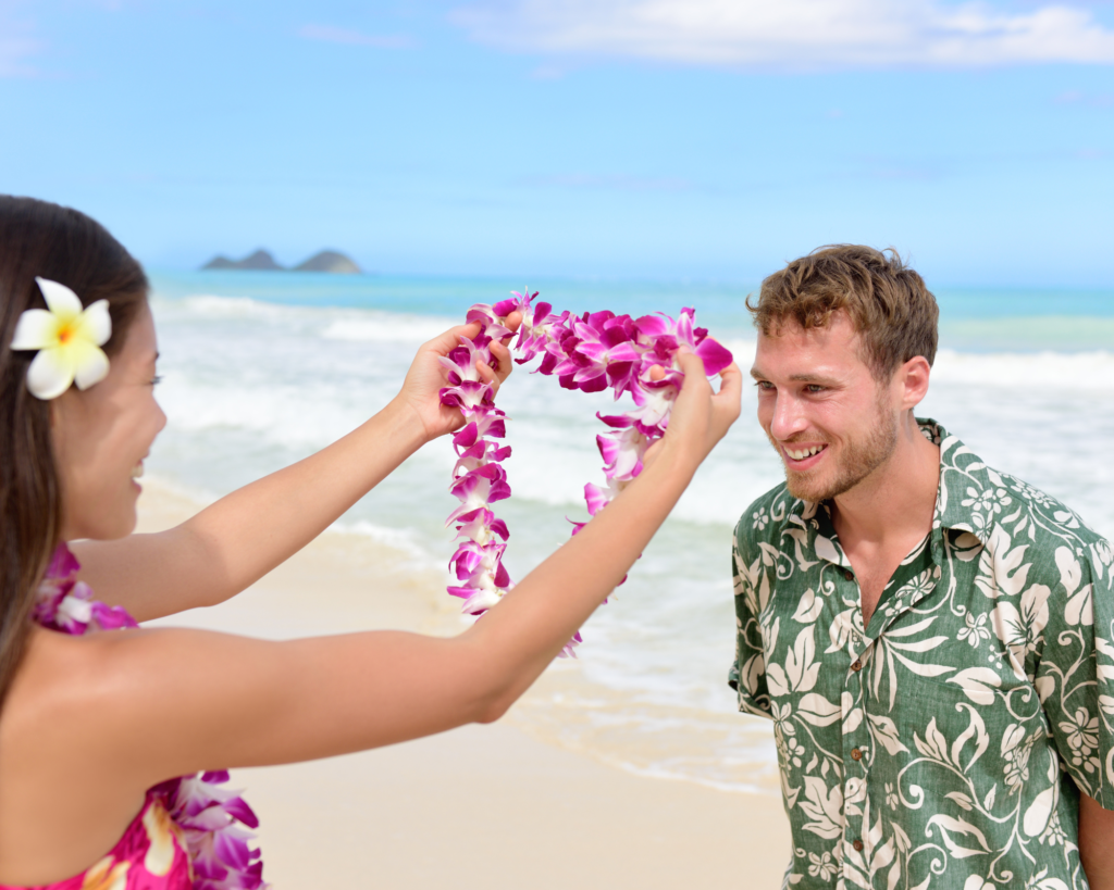 Toi aussi, tu es Tahitien si… 20 habitudes drôles typiquement Tahitiennes, collier de fleurs tahitien