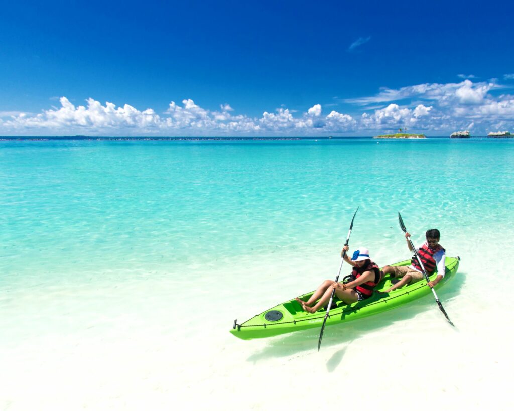 le kayak à tahiti et polynésie française
