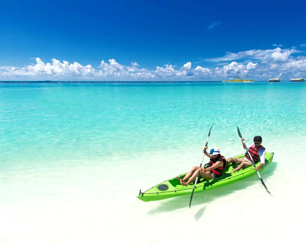 le kayak à tahiti et polynésie française